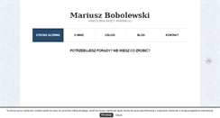 Desktop Screenshot of bobolewski.pl